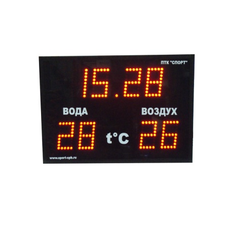 Купить Часы-термометр СТ1.13-2t для бассейна в Ивангороде 